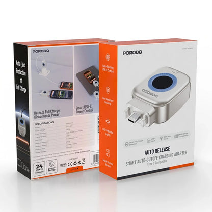 AI Smart Auto-Stop Charging Adapter