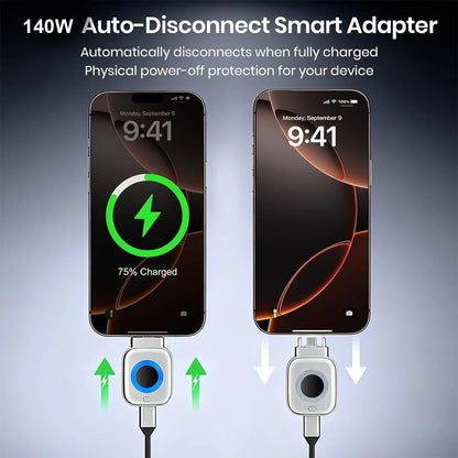 AI Smart Auto-Stop Charging Adapter