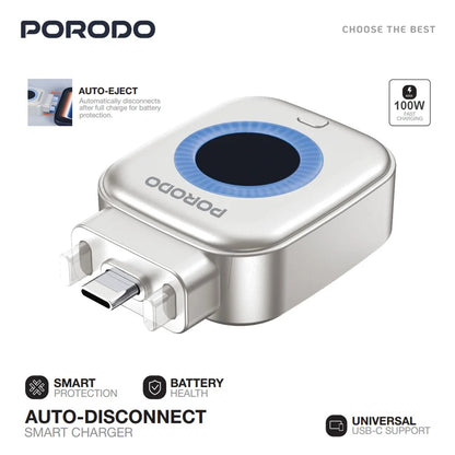AI Smart Auto-Stop Charging Adapter