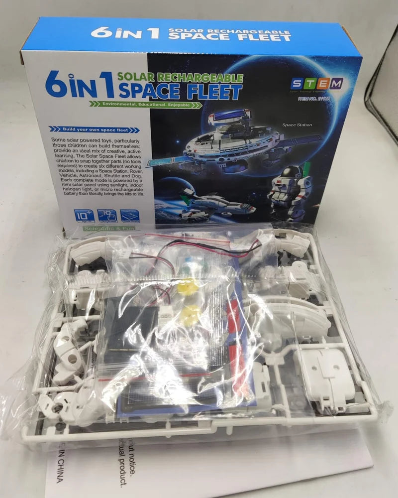 6-in-1 Solar Robot Toys