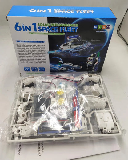 6-in-1 Solar Robot Toys