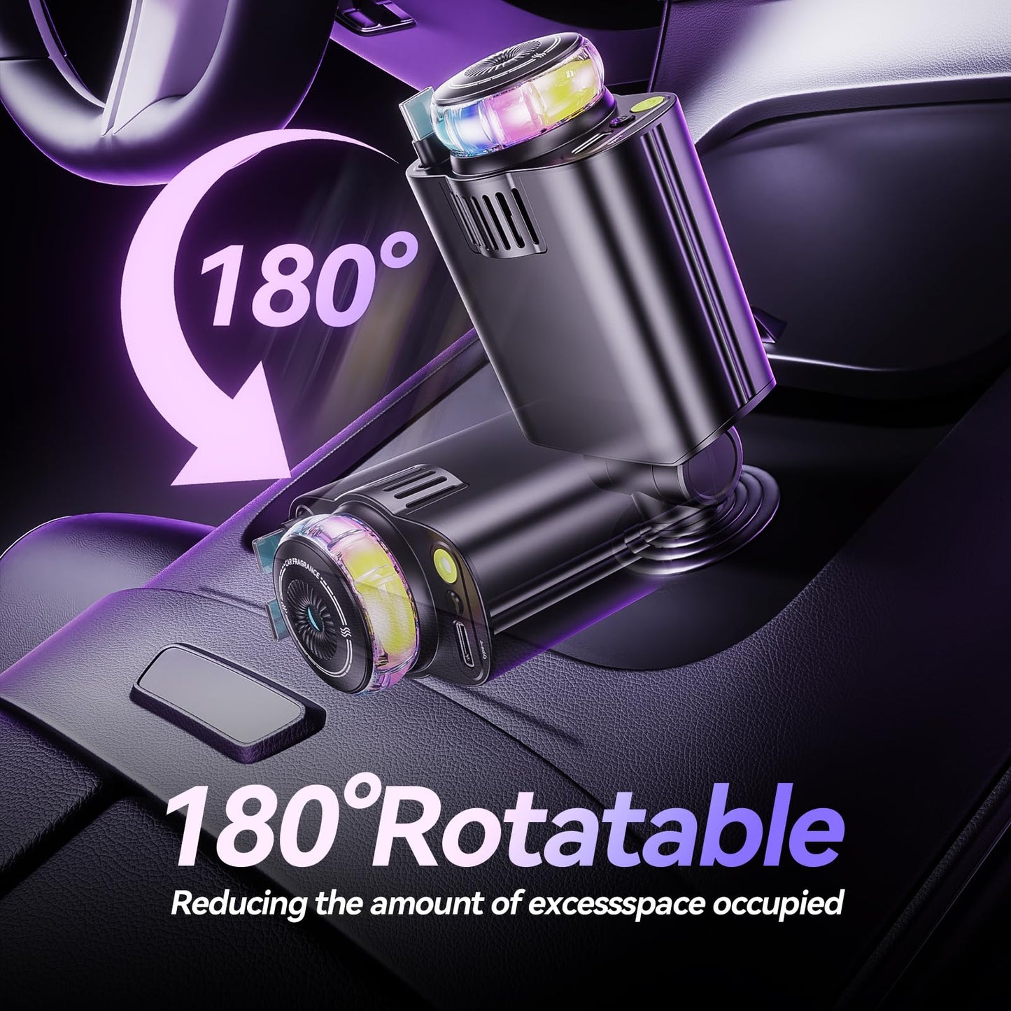 5-in-1 Car Charger with Star light