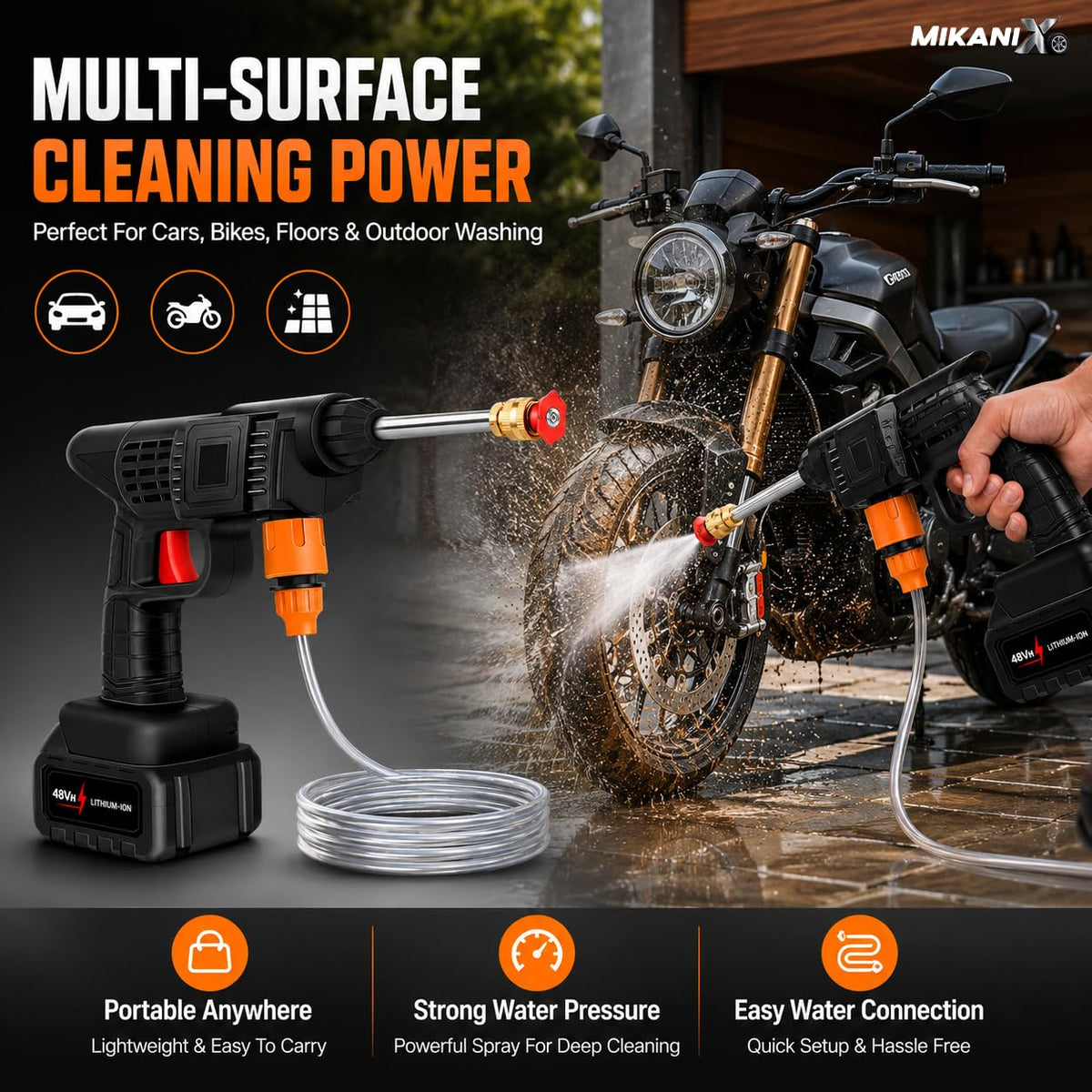 Car Pressure Washer Gun