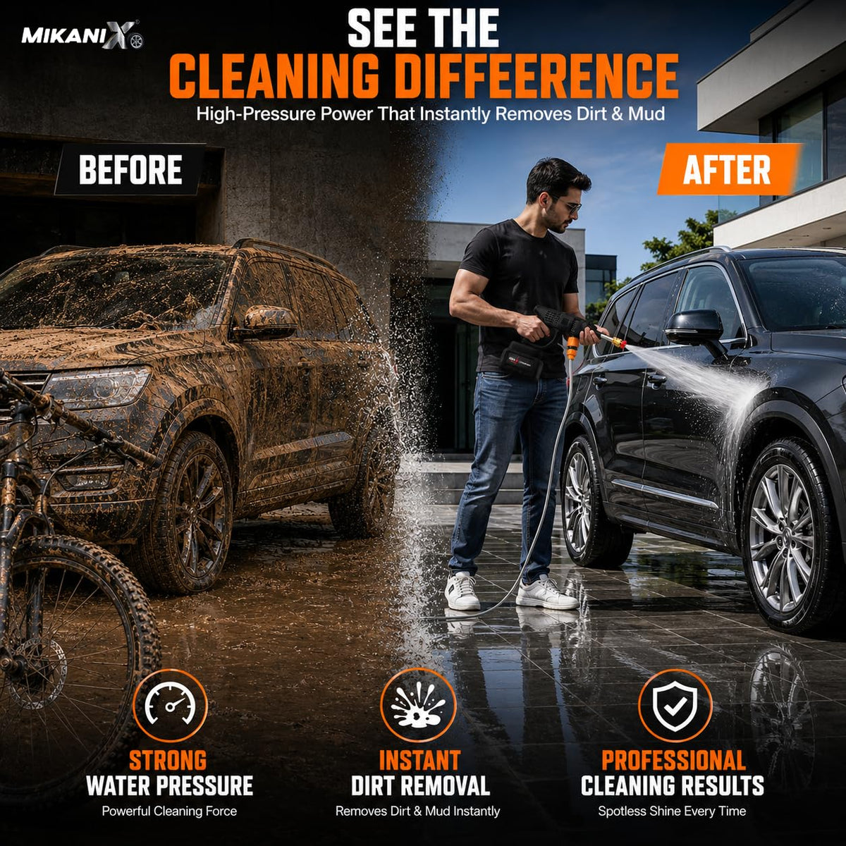 Car Pressure Washer Gun