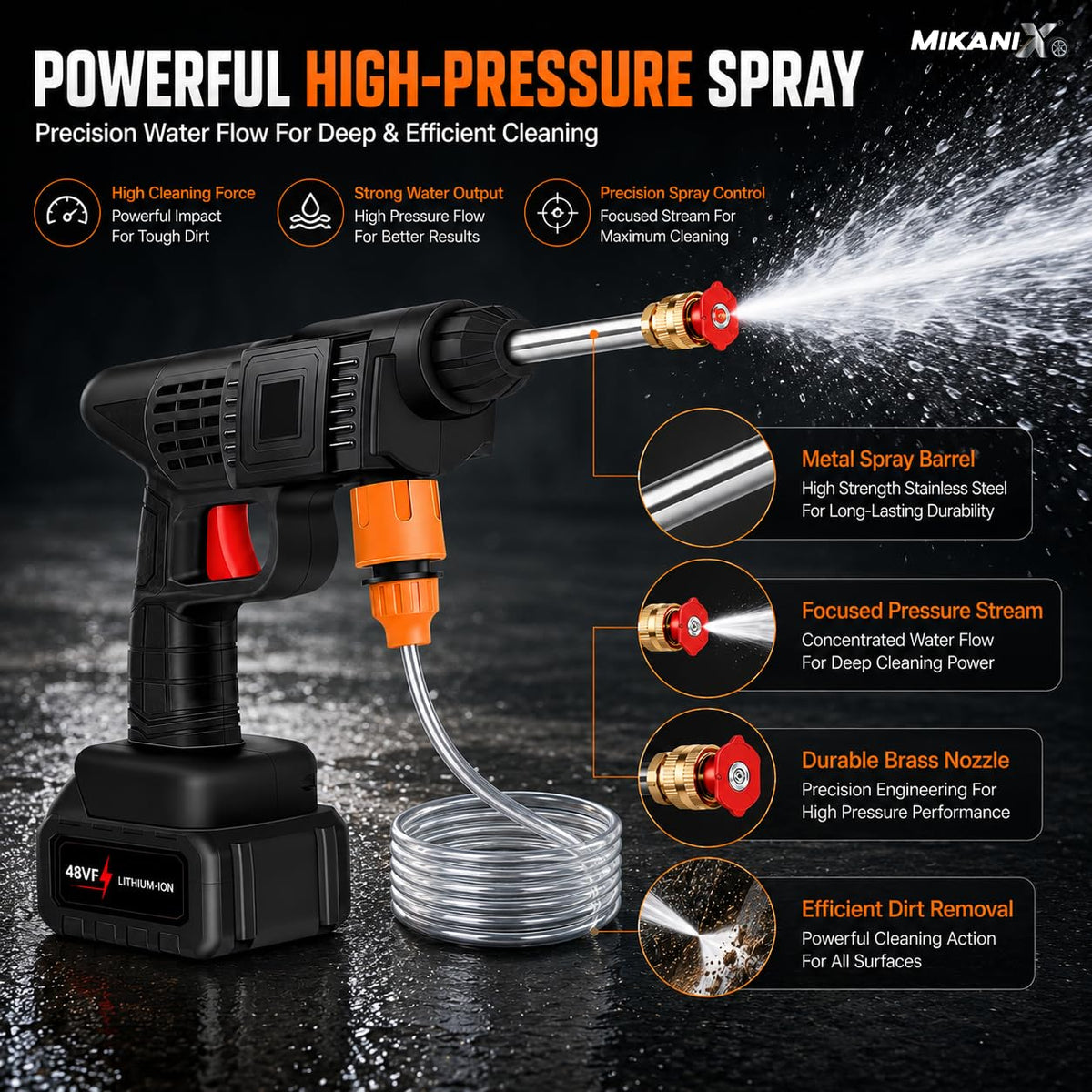 Car Pressure Washer Gun