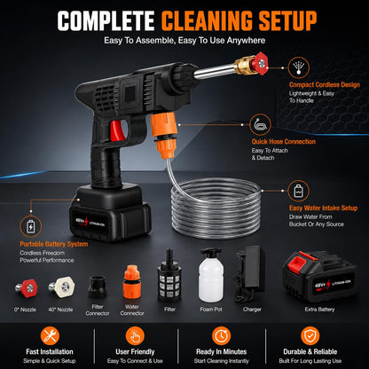 Car Pressure Washer Gun