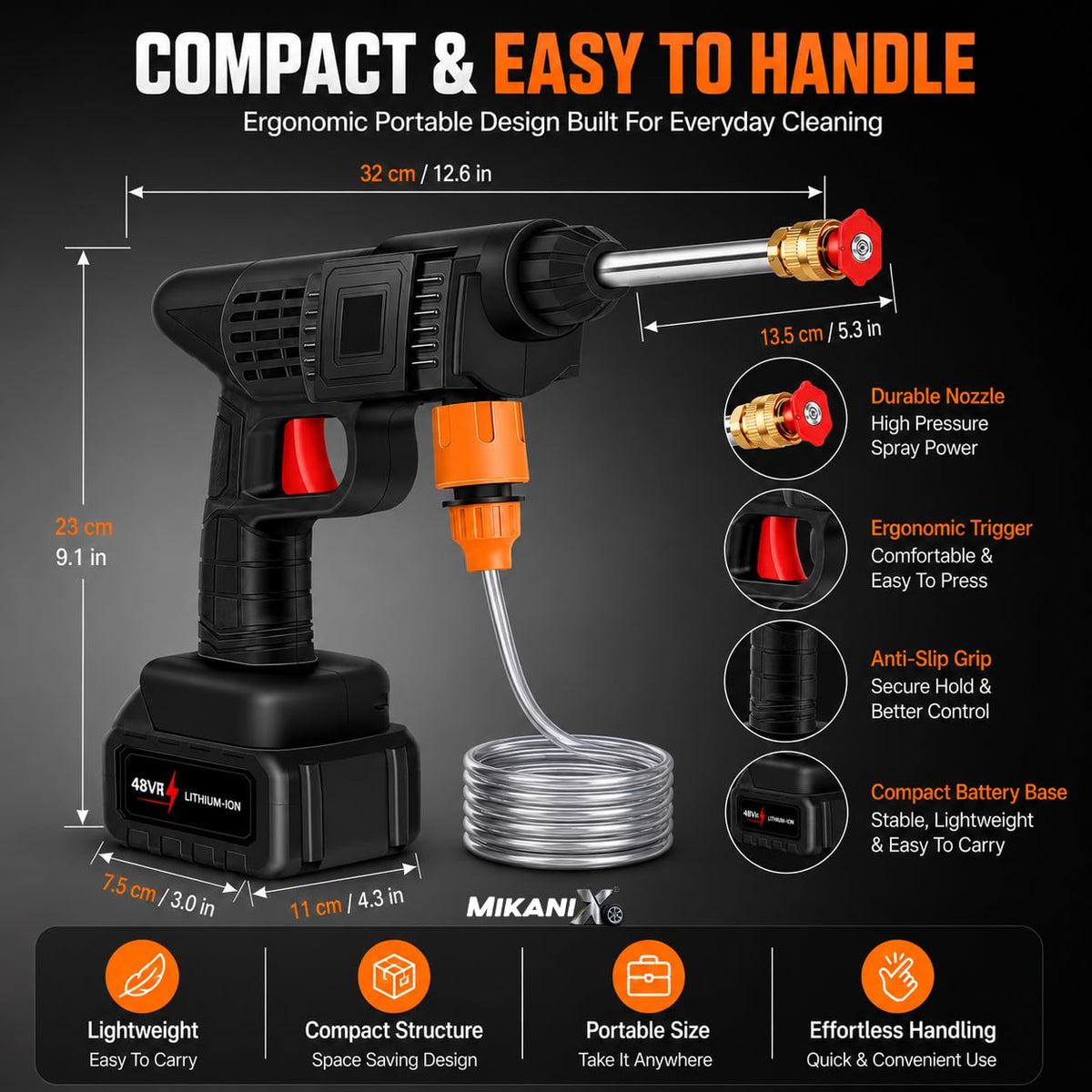 Car Pressure Washer Gun