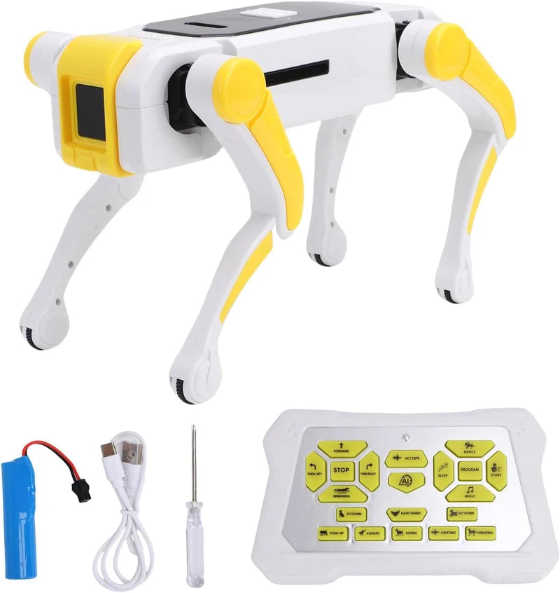 AI Mechanical RC Robot Dog (Without Gun)