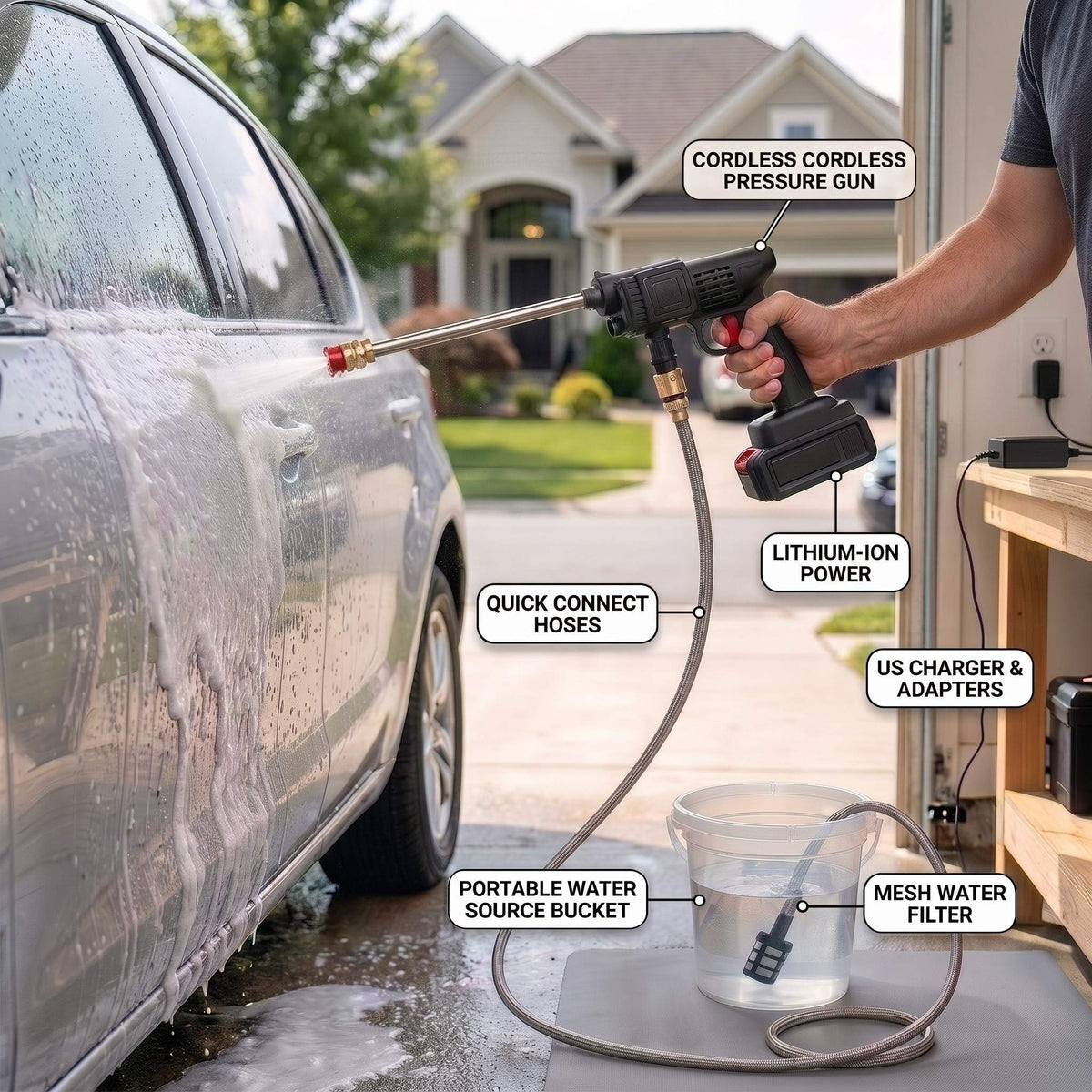 Powerful Pressure. Effortless Cleaning.