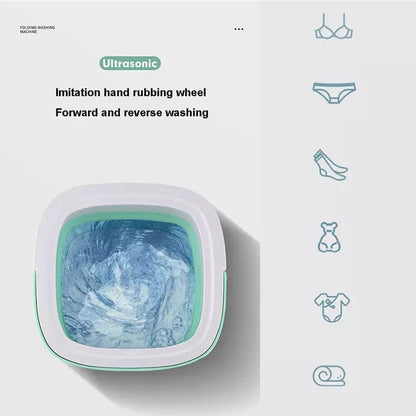 Foldable Mini Laundry Machine